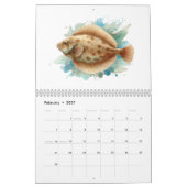 Watercolor Serie: Fish Aura 2 Kalender (Feb 2027)