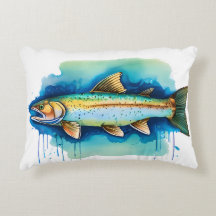 Watercolor Serie: Forel/Zalm