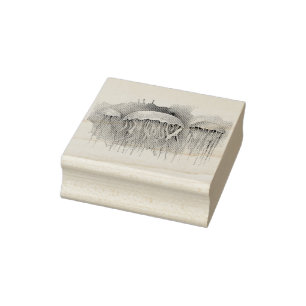 Watercolor Serie: Kwallen Rubberstempel