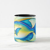 Watercolor Series: Angelfish Mok (Midden)