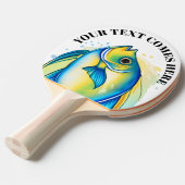 Watercolor Series: Angelfish Tafeltennisbatje (Voorkant Gekanteld)