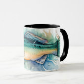 Watercolor Series: Bass Mok (Voorkant rechts)