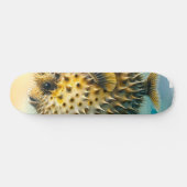 Watercolor Series: Blowfish Persoonlijk Skateboard (Horizontaal)