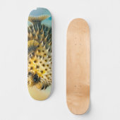 Watercolor Series: Blowfish Persoonlijk Skateboard (Voorkant)