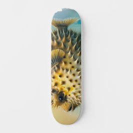 Watercolor Series: Blowfish Persoonlijk Skateboard