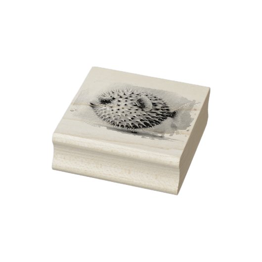 Watercolor Series: Blowfish Rubberstempel (Stempel)