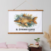 Watercolor Series: Carp Hangend Wandkleed (Slaapkamer)