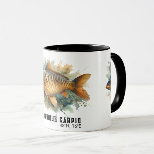 Watercolor Series: Carp Mok (Voorkant rechts)