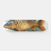 Watercolor Series: Carp Persoonlijk Skateboard (Horizontaal)