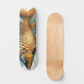 Watercolor Series: Carp Persoonlijk Skateboard (Voorkant)