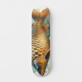 Watercolor Series: Carp Persoonlijk Skateboard (Voorkant)