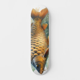Watercolor Series: Carp Persoonlijk Skateboard