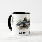 Watercolor Series: Catfish Mok (Voorkant links)