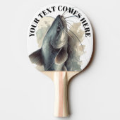 Watercolor Series: Catfish Tafeltennisbatje (Achterkant)