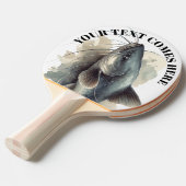 Watercolor Series: Catfish Tafeltennisbatje (Voorkant Gekanteld)