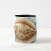 Watercolor Series: Flounder/Flatfish Mok (Midden)