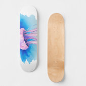 Watercolor Series: Jellyfish 2 Persoonlijk Skateboard (Voorkant)