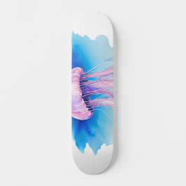 Watercolor Series: Jellyfish 2 Persoonlijk Skateboard