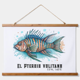 Watercolor Series: Lionfish Hangend Wandkleed