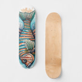 Watercolor Series: Lionfish Persoonlijk Skateboard (Voorkant)