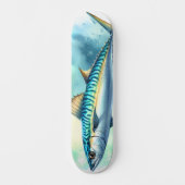 Watercolor Series: Mackerel Persoonlijk Skateboard (Voorkant)