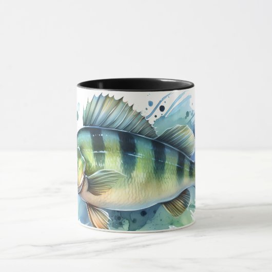 Watercolor Series: Perch Mok (Midden)