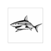 Watercolor Series: Shark Rubberstempel (Afrduk)