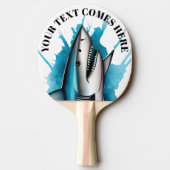 Watercolor Series: Shark Tafeltennisbatje (Achterkant)