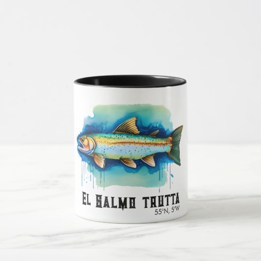 Watercolor Series: Trout/Salmon Mok (Midden)