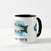 Watercolor Series: Trout/Salmon Mok (Voorkant rechts)