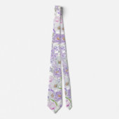 Watercolor Sering Bloemen Heren Das (Voorkant)