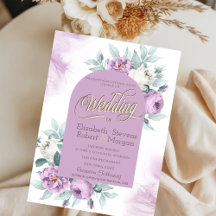 Watercolor Sering Rozen Stippen Bruiloft