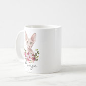 Watercolor Sfinx Kat Koffiemok (Voorkant links)