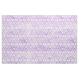 Watercolor Shibori Primitive Chevron Coördinerend Stof