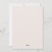 Watercolor Sieraden Foto Feestdagenkaart (Achterkant)