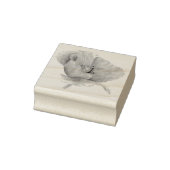 Watercolor Sinaarpopulier Rubberstempel (Stempel)