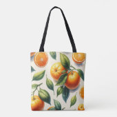 Watercolor Sinaasblad Huwelijk Tote Bag (Achterkant)