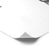 Watercolor Skier And Slopes With Fir Trees Winter Poster (Hoek)