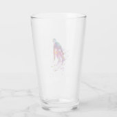 watercolor skier glas (Achterkant)
