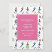 Watercolor Skipartij Kaart (Achterkant)