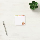 Watercolor Slaande Kat Post-it® Notes (Kantoor)