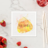 Watercolor Snoep Mais Halloween Feest Servetten (Insitu)