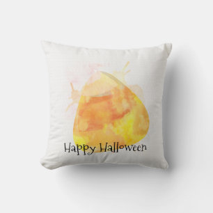 Watercolor Snoep Mais Halloween Huis Decoratie Kussen
