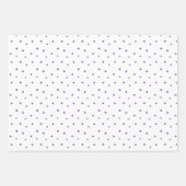 Watercolor Space Zodiac Pattern Inpakpapier Vel (Voorkant 3)