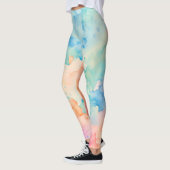 Watercolor Spetter Designer Leggings (Links)