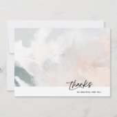 Watercolor Splash Bedankkaart | Zo Dankbaar (Voorkant)
