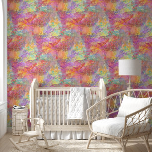 Watercolor Splashes - Seamless Pattern 1 Behang