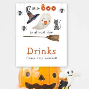 Watercolor spook - Dranken Poster