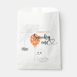 Watercolor Spooky Eén 1e Verjaardag Bedankzakje