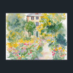 Watercolor Spring Nature Colorful Hand drawn  Briefkaart<br><div class="desc">Watercolor Spring Hand drawn Postcard</div>